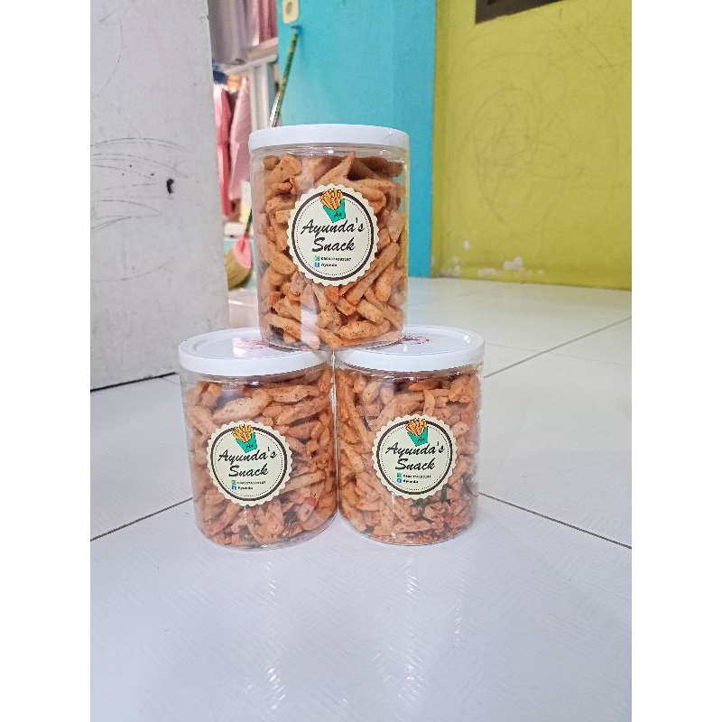 

Basreng Viral Basreng Pedas Gurih 250gr