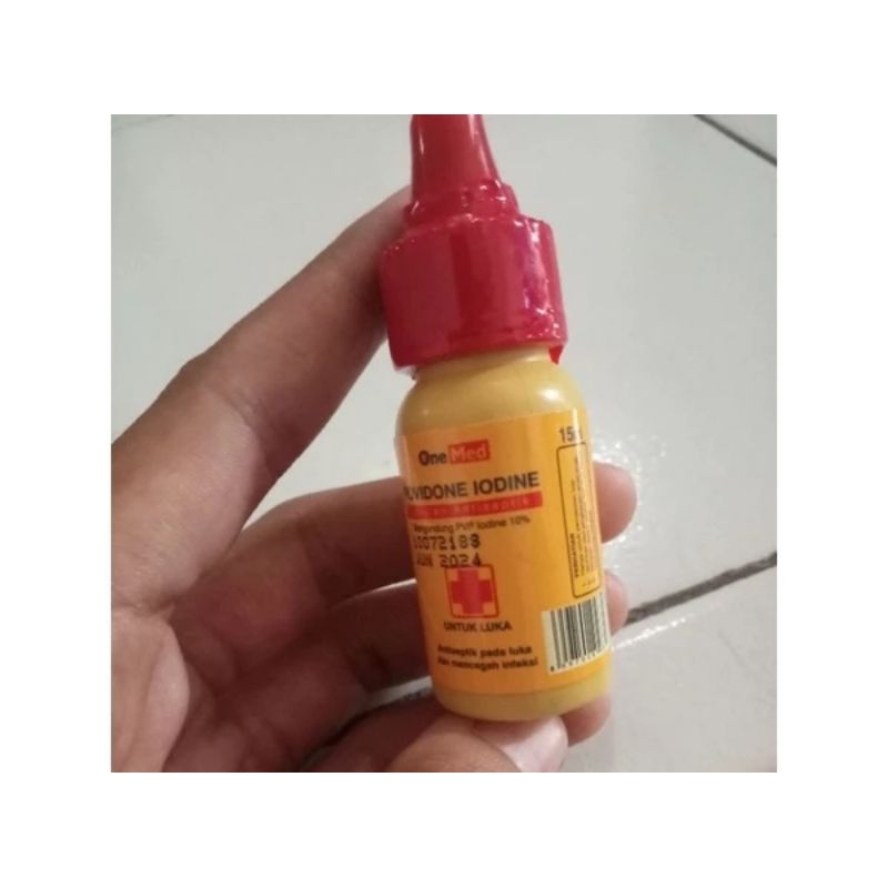 Povidone Iodine/ antiseptik/ povidone Iodine 15ml