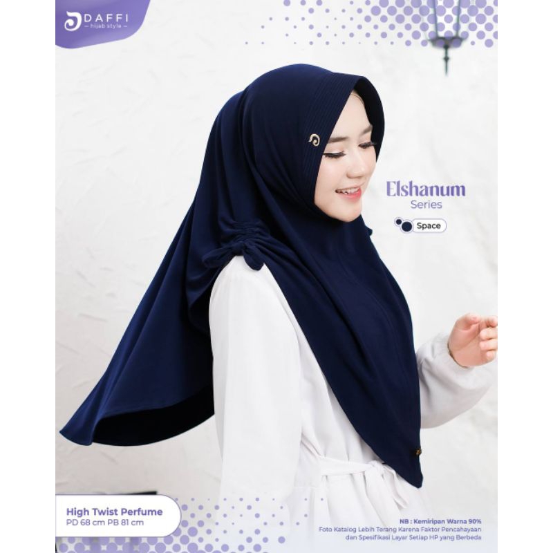 Hijab Instant Elshanum by Daffi Hijab