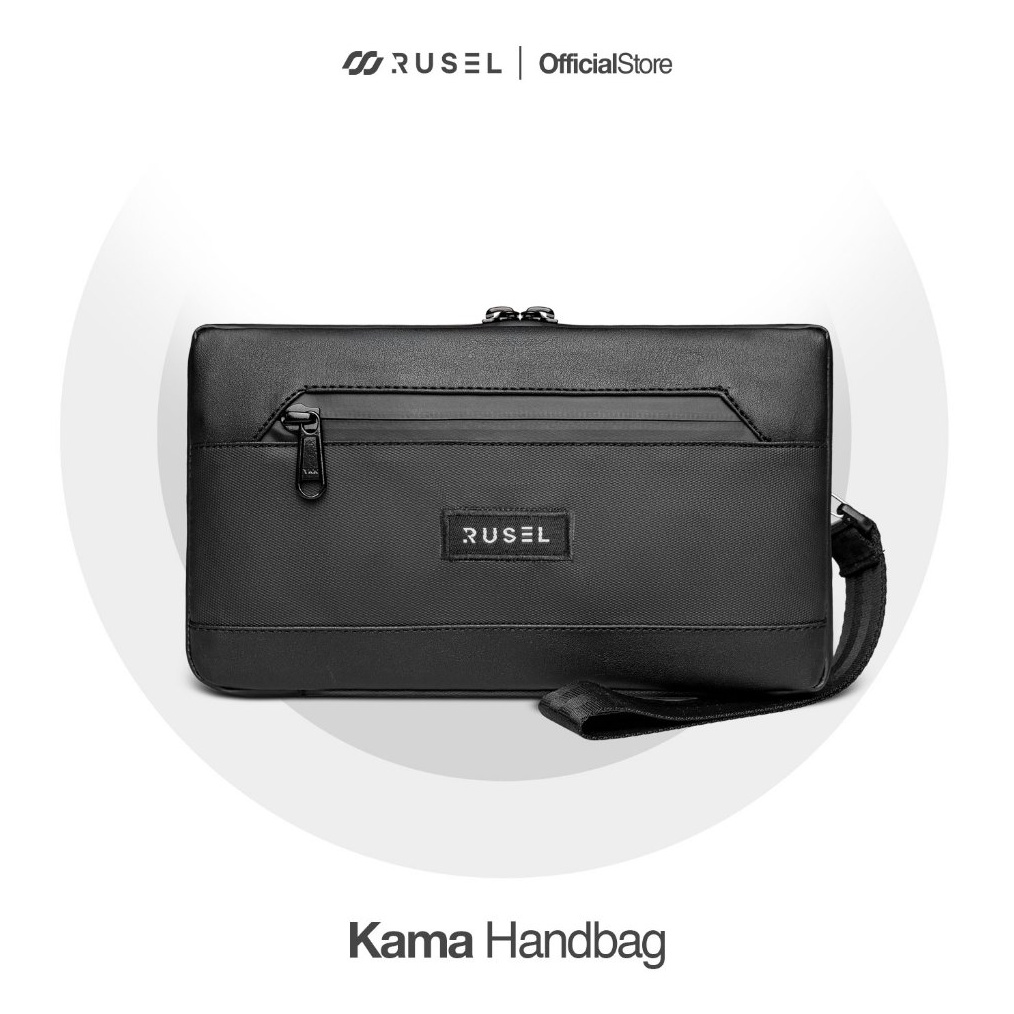 Diskon RUSEL CO  Handbag Kama Tas Selempang Pria Tahan Air