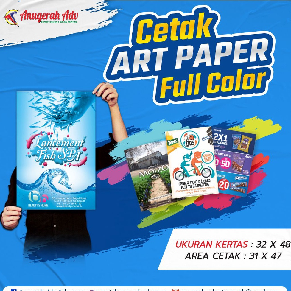 

PRINT ART PAPER A3+ | CETAK ART PAPER A3+