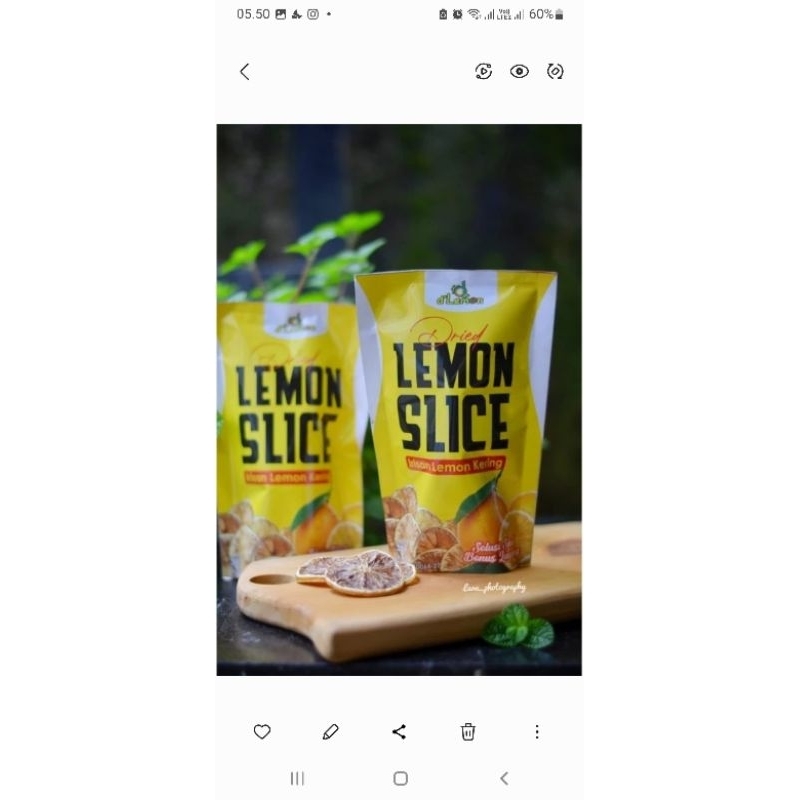 

Dried Lemon Slice / buah lemon kering iris