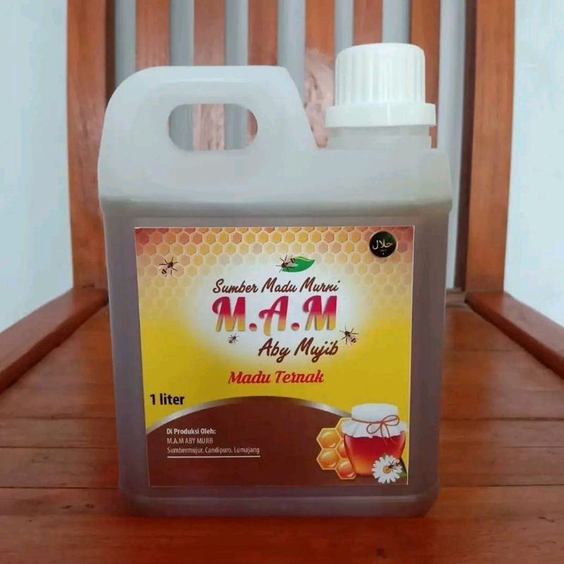 

madu ternak liar 1liter
