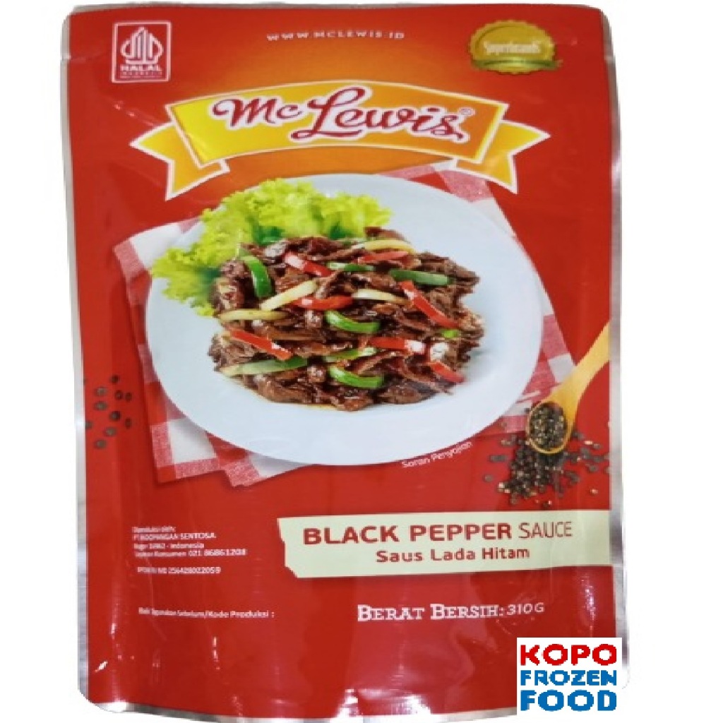 

Mc Lewis BlackPaper Sauce 310gr