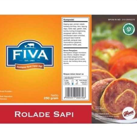 

Rolade Sapi Fiva isi 9pcs 250 Gram