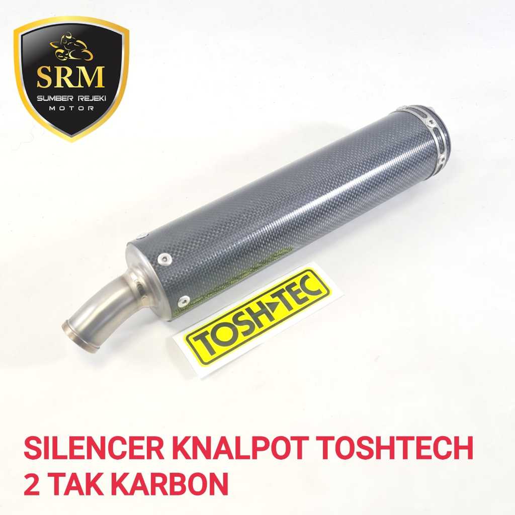 Silencer Knalpot Toshtec 2 Tak Karbon