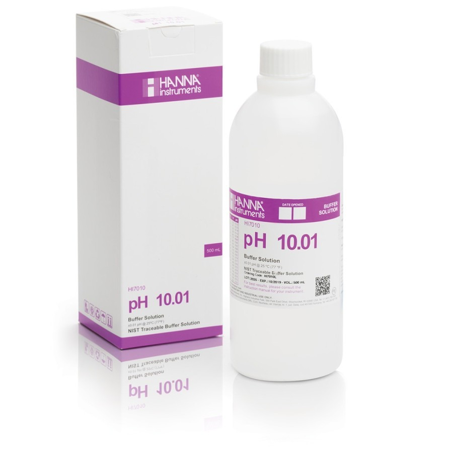 Buffer Solution HANNA HI 7010/1L - 1000ml / 1liter - PH 10.01