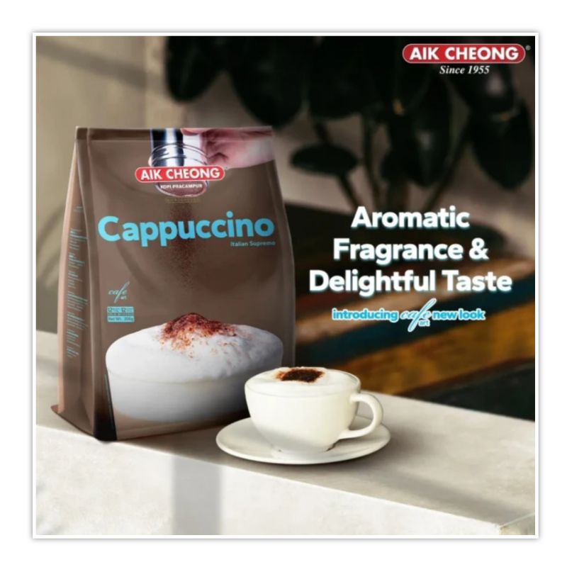 

Aik Cheong Cappuccino isi 12 sachet Kopi Malaysia Cappucino