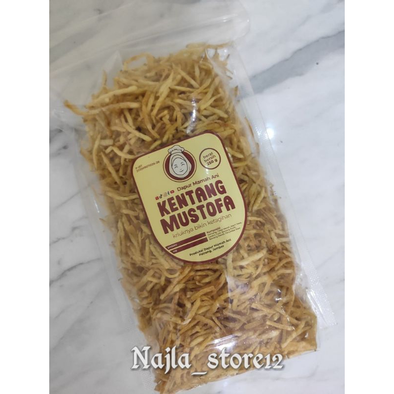 

Kentang Mustofa 500 gram Kering keriuk rasa Original paling murah