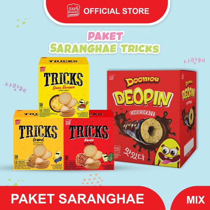 

PAKET SARANGHAE TRICKS CRISPS