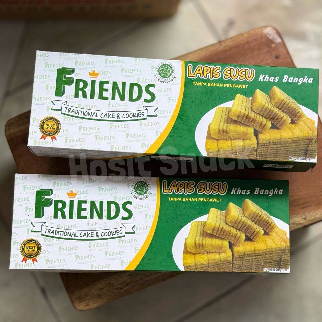 

Kue Lapis Bangka 30x10 Halal / Kue Lapis Susu Bangka FRIENDS Halal / Bolu Lapis Legit Bangka / Bolu Bangka / Lapis Bangka