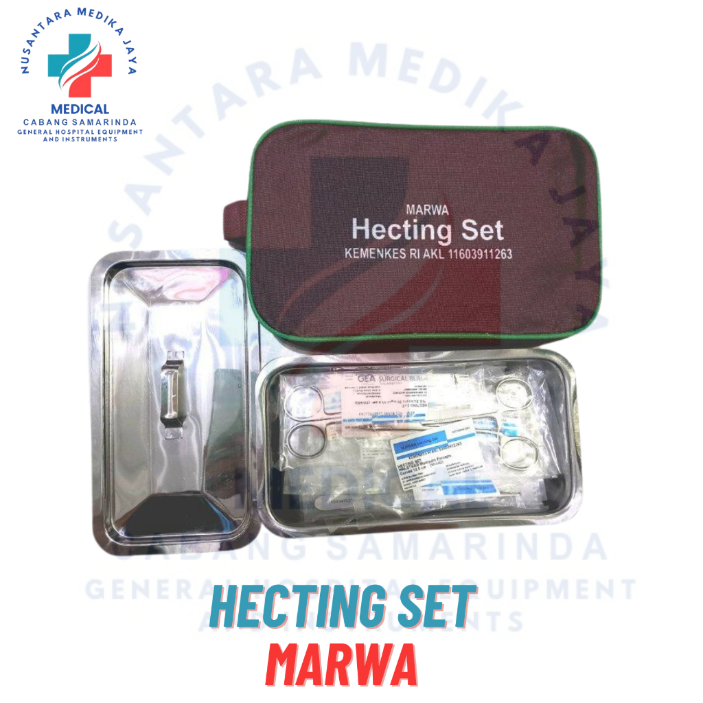 Hecting Instrument Set Shafa Marwa/ Instrumen Hecting Set MARWA
