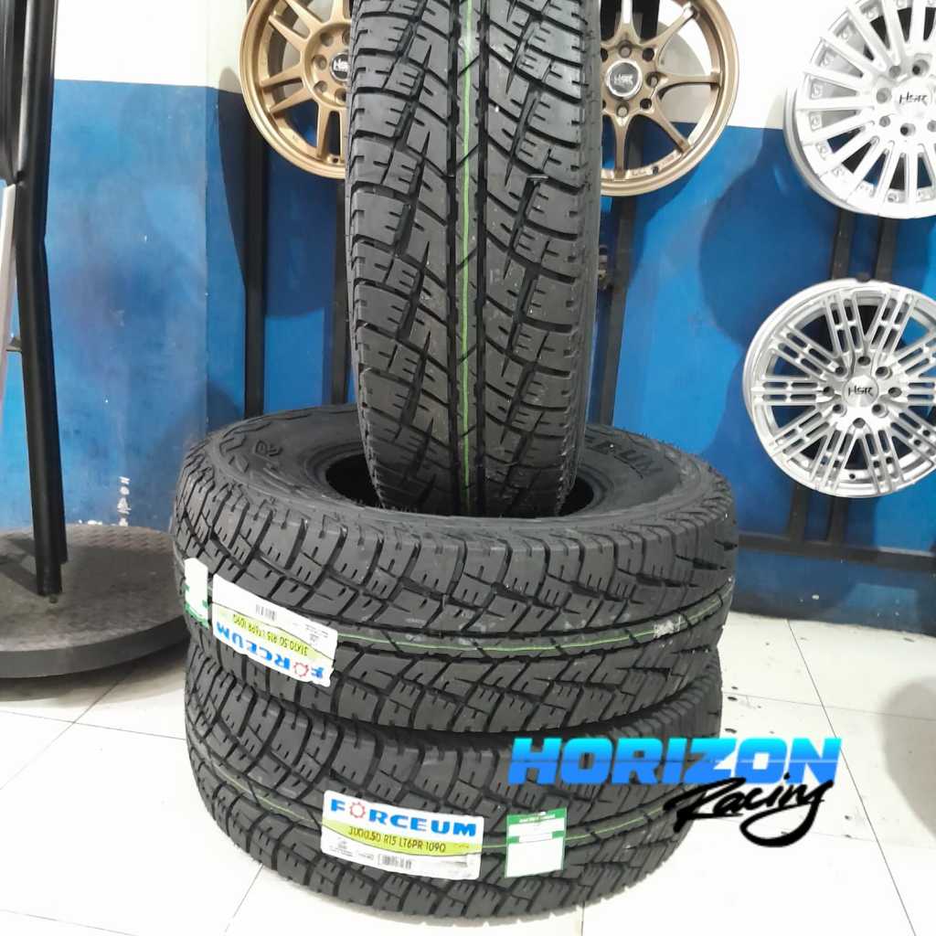 Ban mobil ring 15 ukuran 31 10,5 r15 merk Forceum Atz