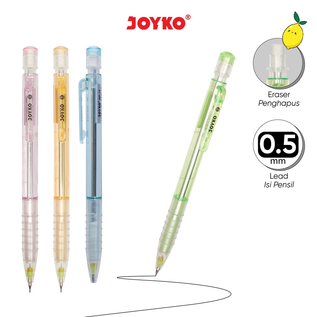 

Pensil Mekanik / Mechanical Pencil Joyko MP-15 0.5 mm