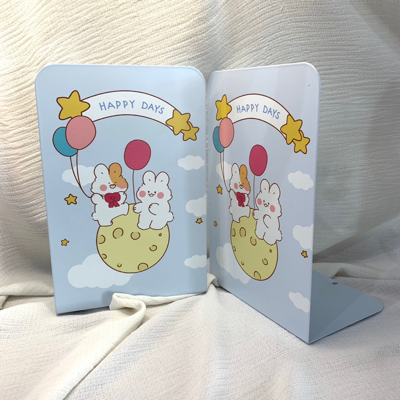 Stand Book Besi Motif