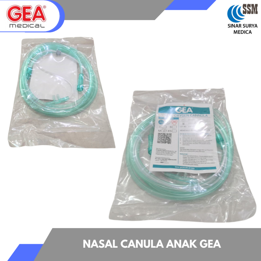 Nasal Cannula Oxygen Anak GEA / Nasal Cannula Anak