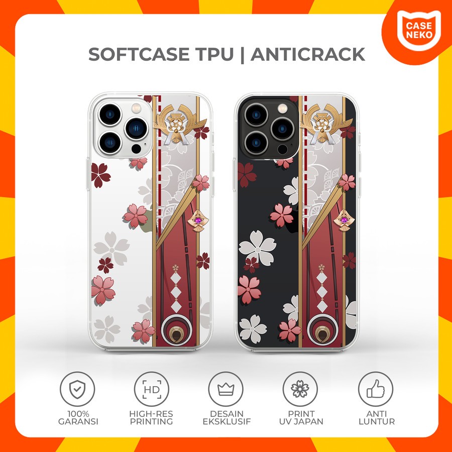 Casing HP Yae Miko Inazuma Genshin Impact Custom Case All Type HP