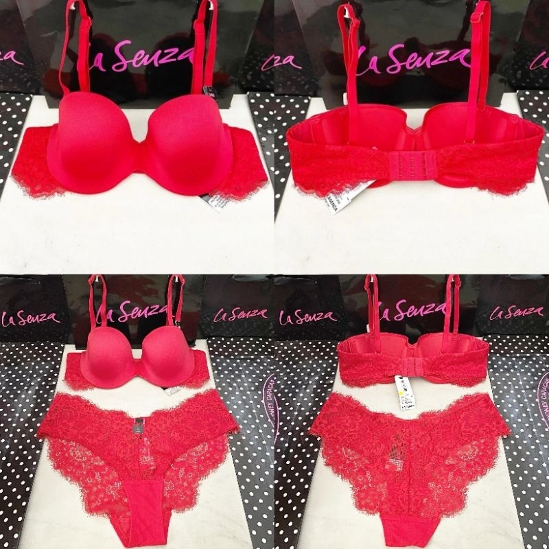 La Senza Strapless Bra No Push Up ( Tali Bisa Dilepas Pasang ) 34B 34C 36B 11196827