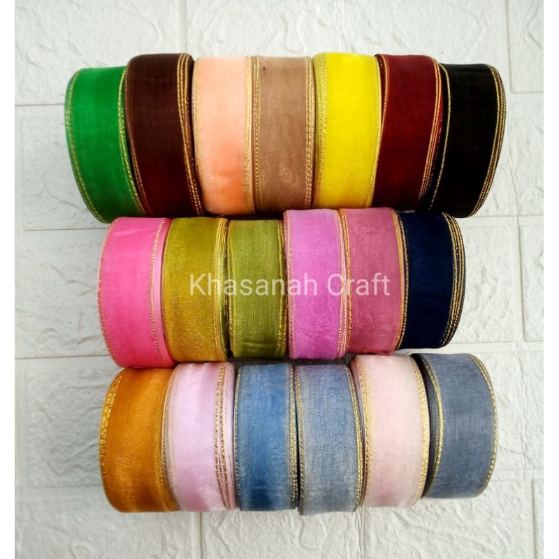 

1rol Pita Organdi 2,5cm
