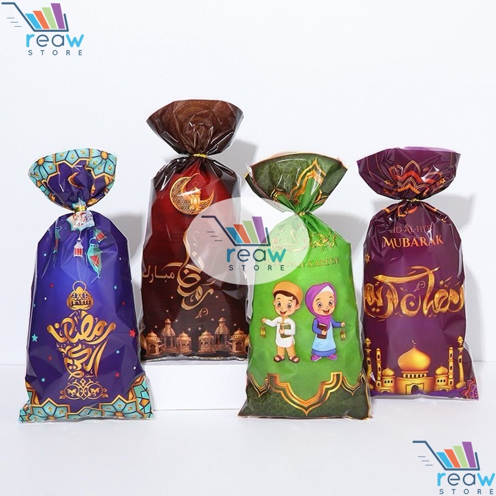 

Per pack 50pcs Plastik Snack Opp Souvenir Hadiah Idul Fitri Lebaran Ramadhan