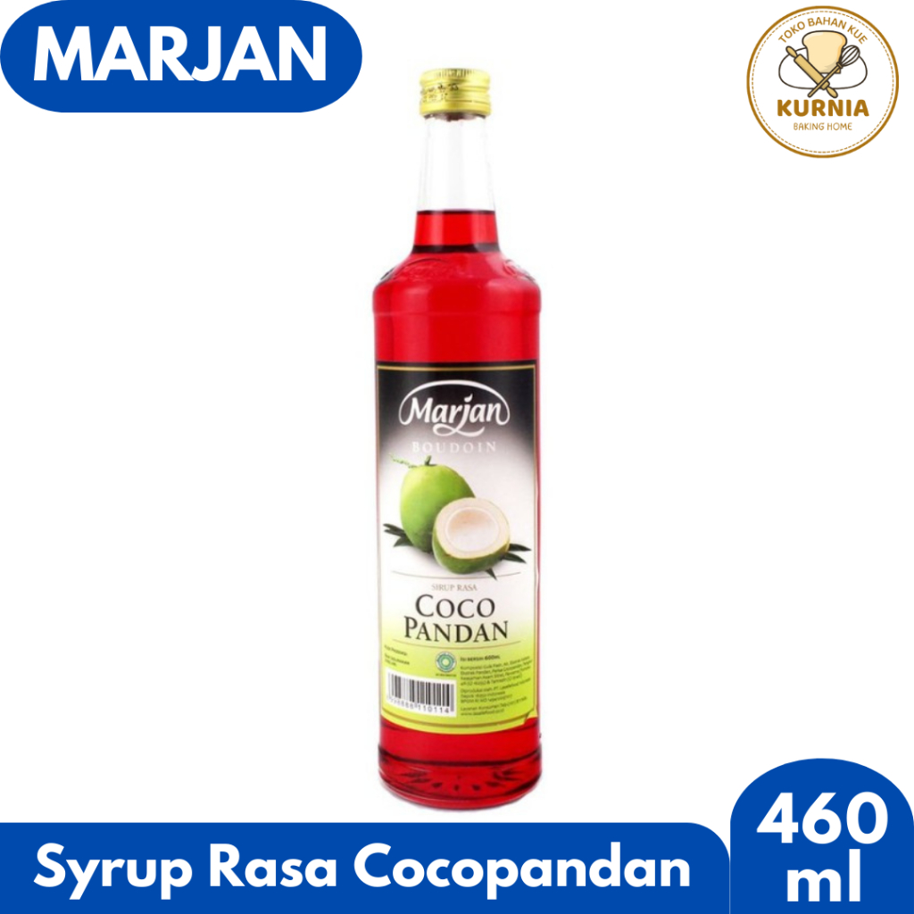 

MARJAN BOUDOIN SYRUP RASA COCOPANDAN 460 ML