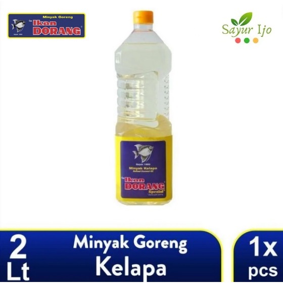 

Ikan Dorang Minyak Goreng Kelapa 2 LITER / Botol Coconut Oil Premium