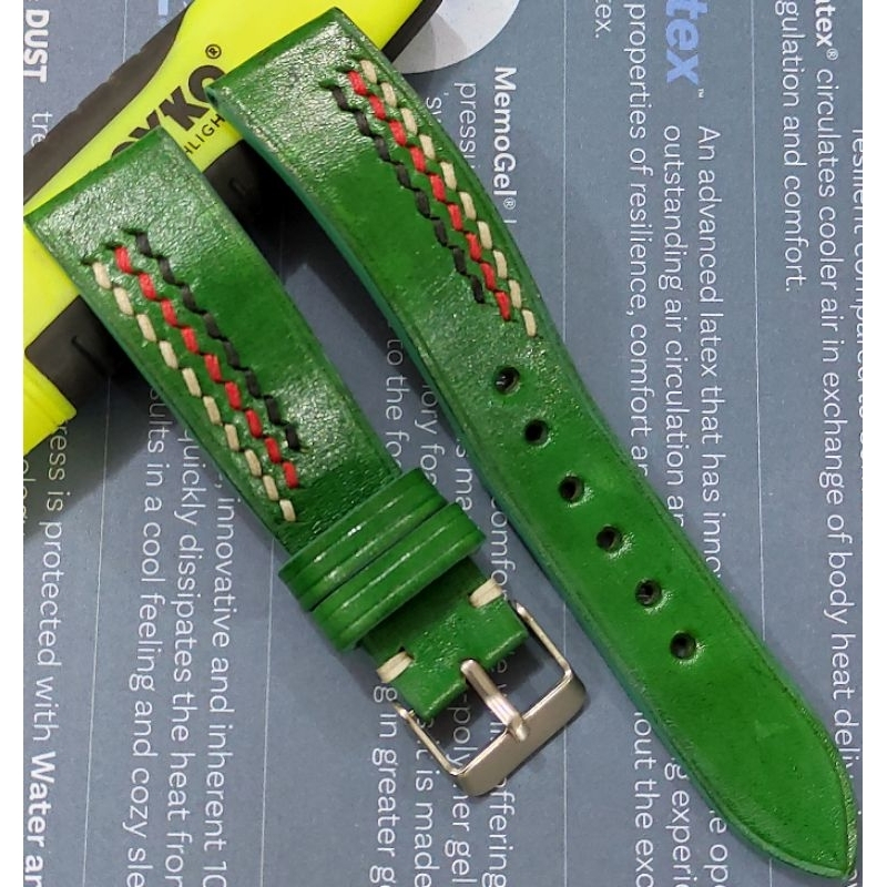 strap kulit handmade tali jam tangan KALEP jam