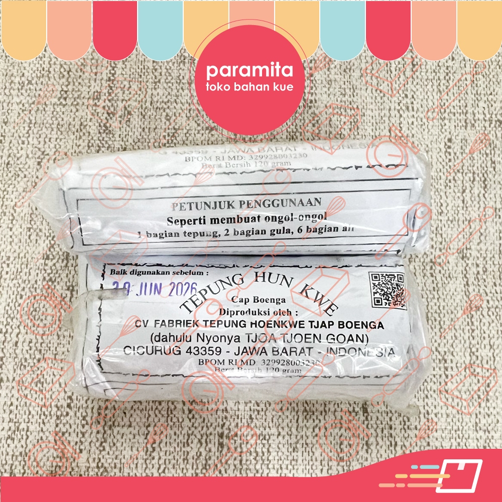Tepung Hunkwe Cap Boenga 120 gr