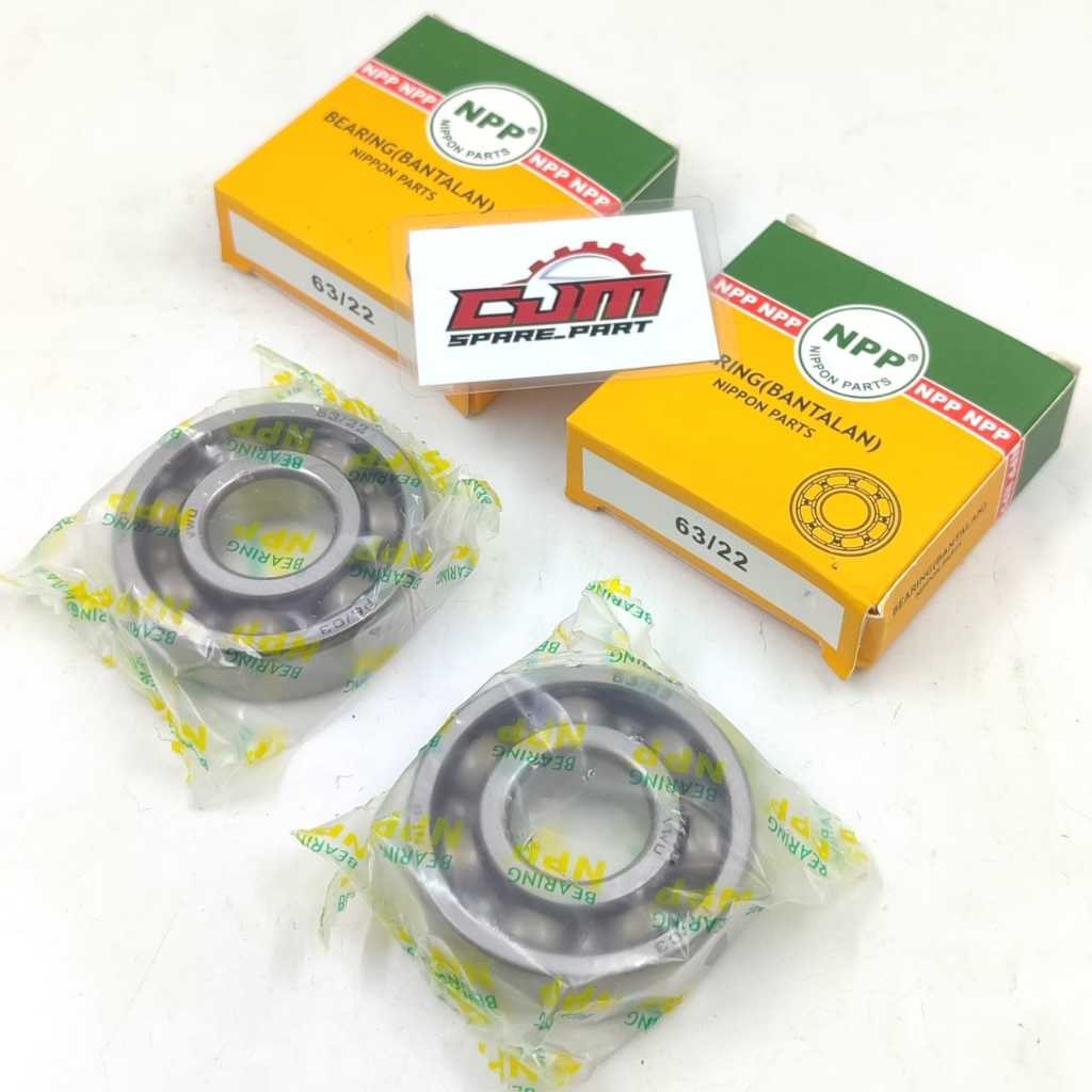 Bearing lahar kruk as honda supra x 125 karisma kirana original npp