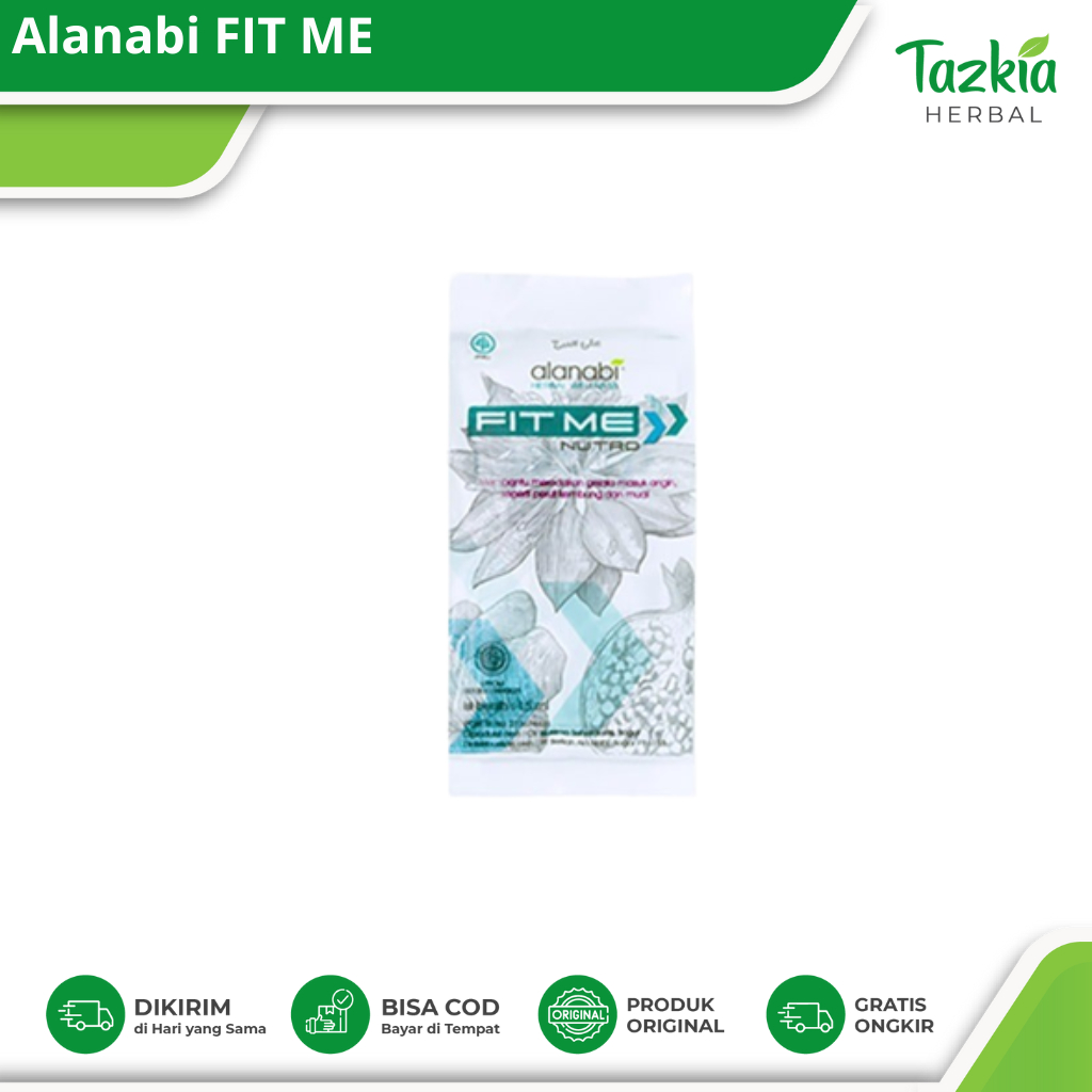 

Alanabi Original Minuman Herbal Alami At Tibbun Nabawi isi 3 Saset