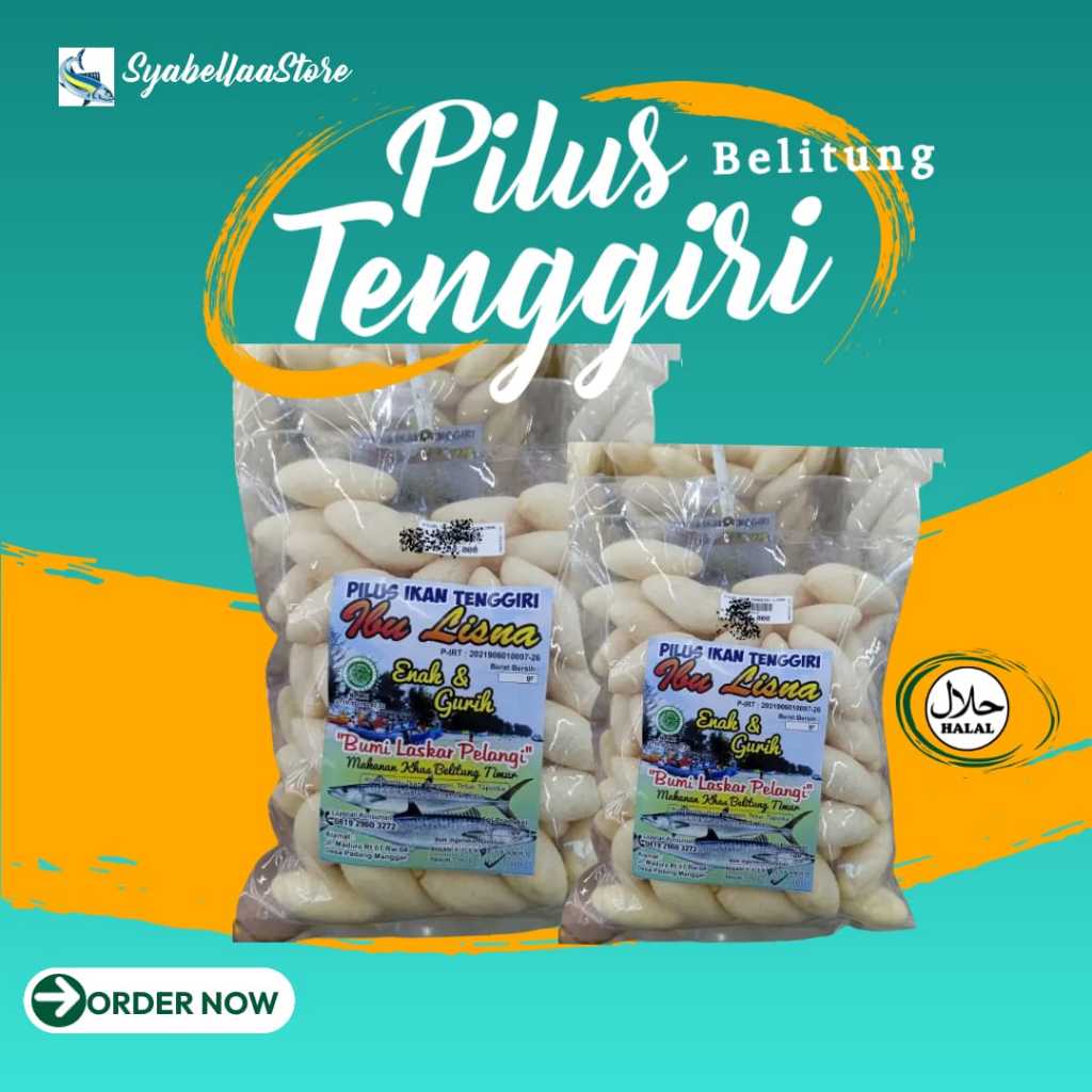 

Pilus Tenggiri (Oleh oleh Belitung)