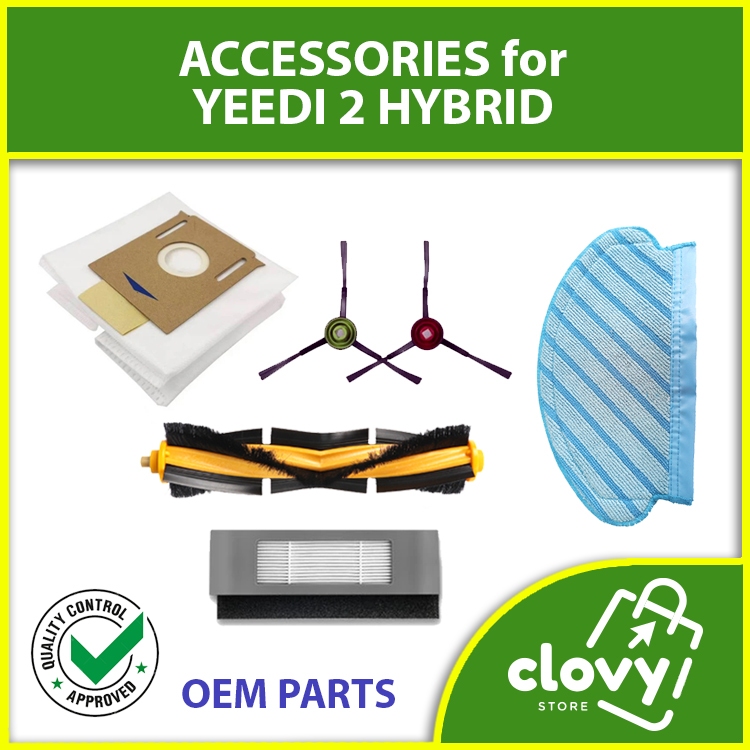 Yeedi 2 Hybrid Exchangeable & Spare Part Robot Vacuum Accessories