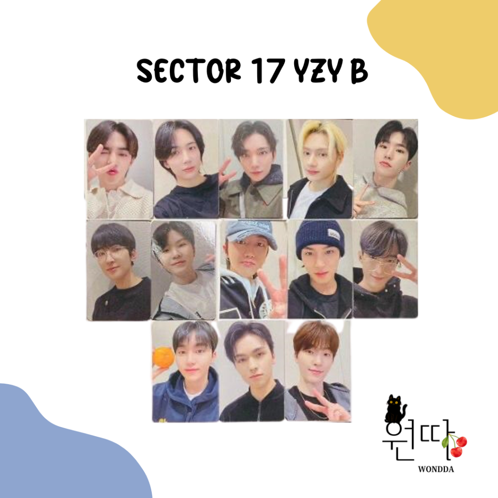 [READY STOCK] OFFICIAL PC SEVENTEEN YZY B SECTOR 17