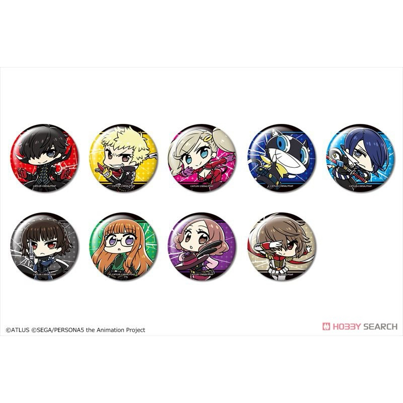 Persona 5 The Animation Can Badge