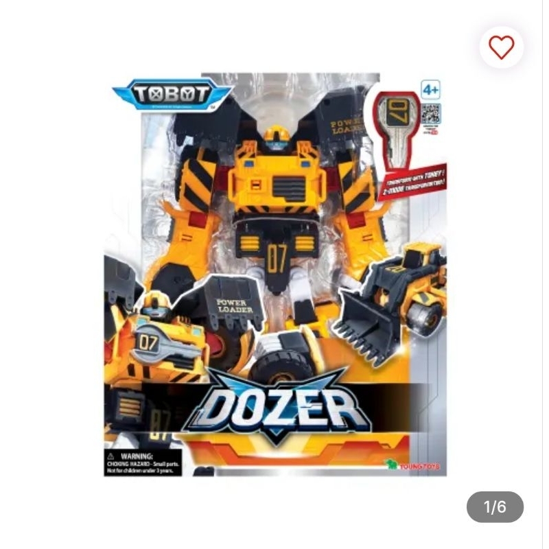 Tobot Robot Galaxy Detectives Dozer