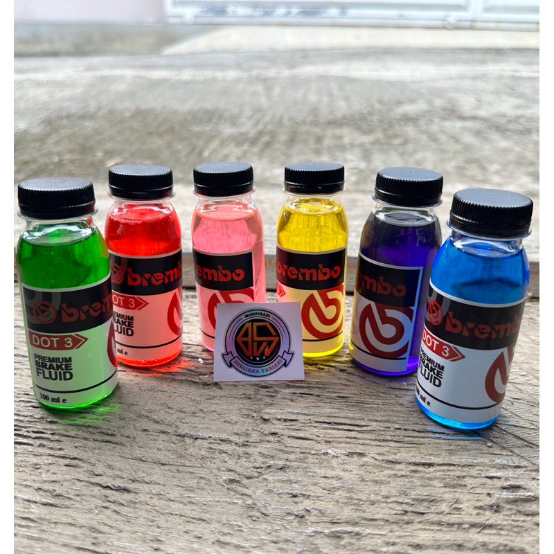 minyak rem brembo DOT 3 100ml minyak rem motor minyak rem mobil