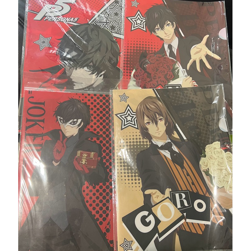 

Persona 5 A4 Clearfile Goro Akechi / Ren Amamiya / Joker