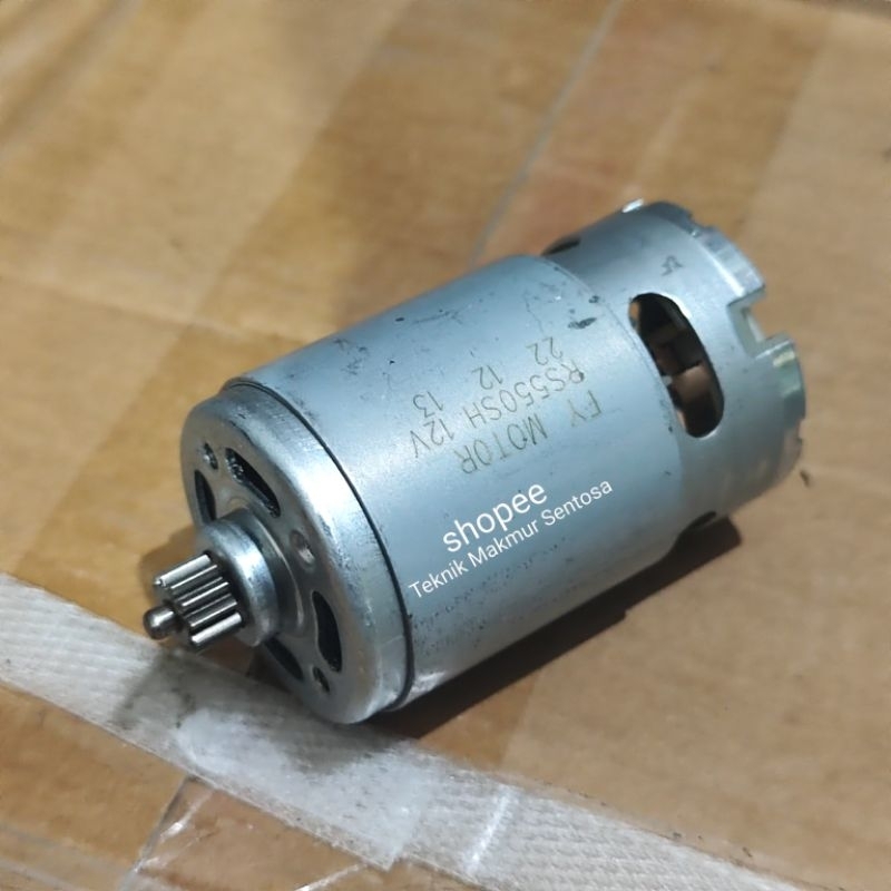 Motor Dinamo 12 Volt Mesin Bor Cordless Baterai NRT-PRO DC 330 NRT PRO 12V DC330