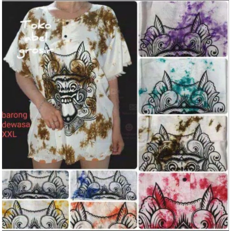 kaos Bali jumbo - kaos pantai Bali