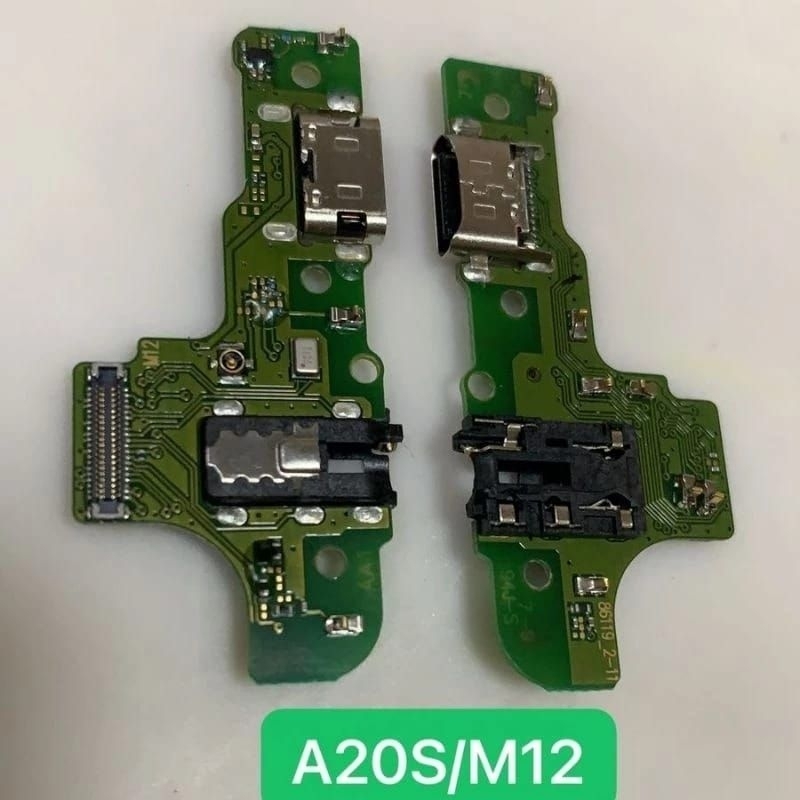 Papan Charger Papan Cas Samsung A20S/M12