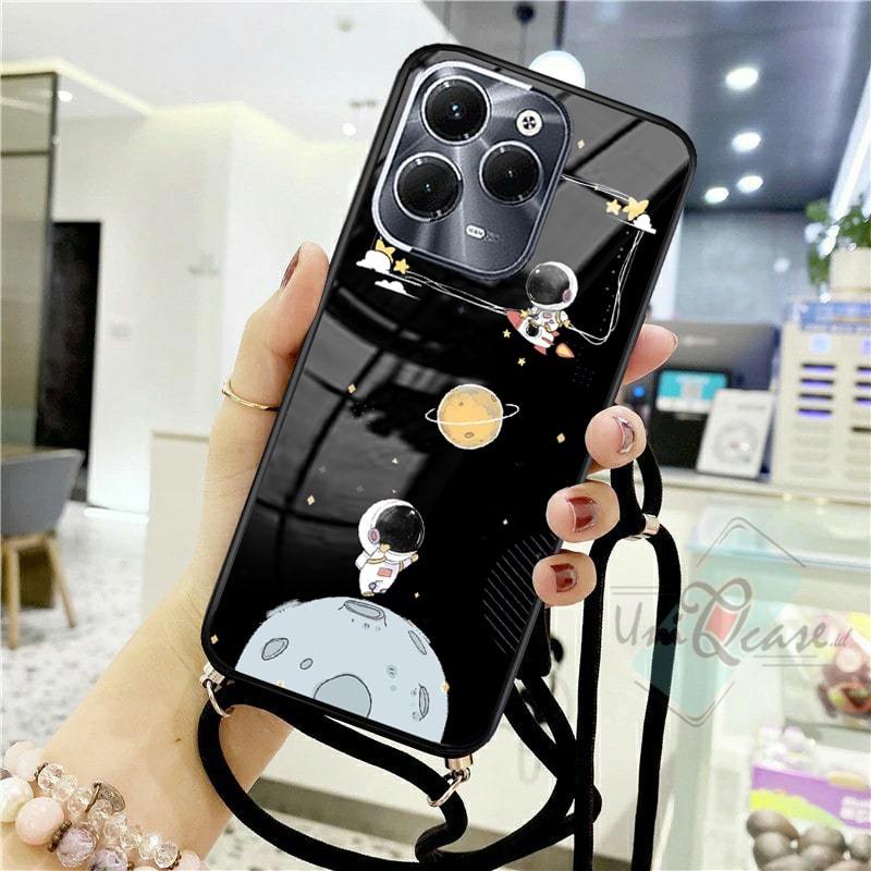 Softcase Glass Kaca Infinix Hot 40 Infinix Hot 40 Pro Terbaru 2024 [UCK05] Case Infinix Hot 40 Infin