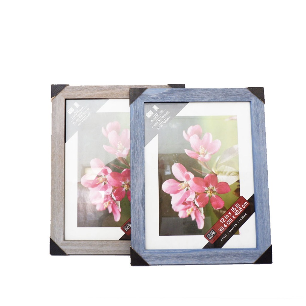 Figura Foto Kayu - Rustic Style Photo Frame