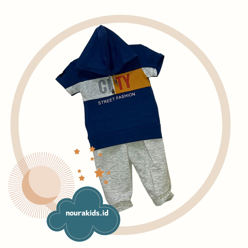 Baju Bayi Jogger Hoodie Serba 50rb