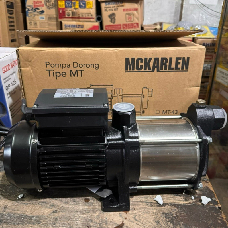 Pompa Booster McKarlen MT-44 Horizontal Multistage Pump Mckarlen