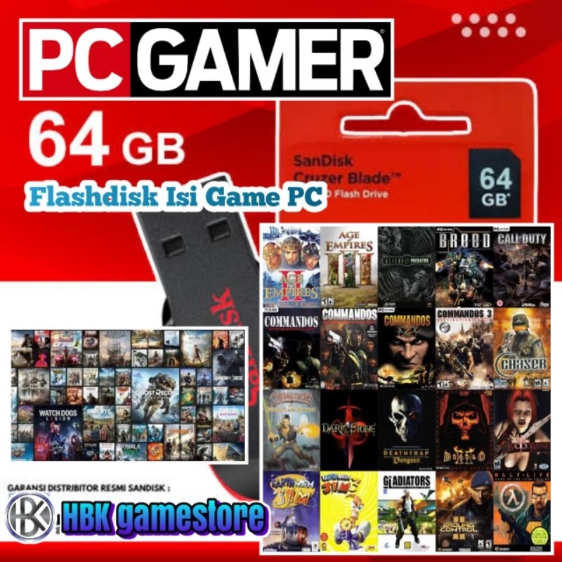 Flashdisk Isi Game PC