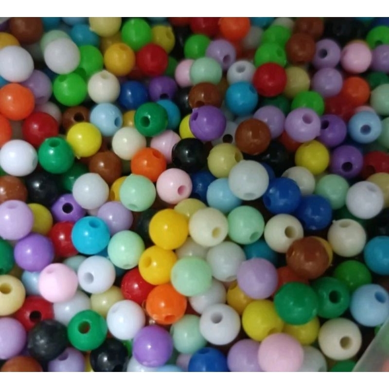 25gram mote manik susu tersedia 3 ukuran 4mm, 6mm & 8mm