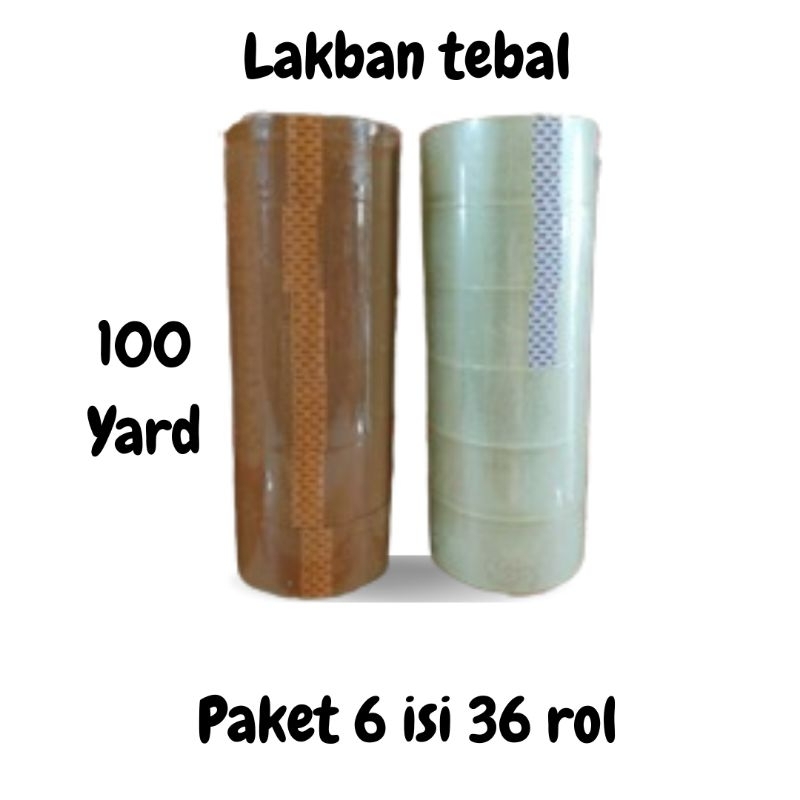 

lakban murah Takumi 100 yard (6slop isi 36 rol)/lakban coklat 2 inch x 100 yard FULL 45 mm/grosir lakban bening 45mm x 100 yard ful