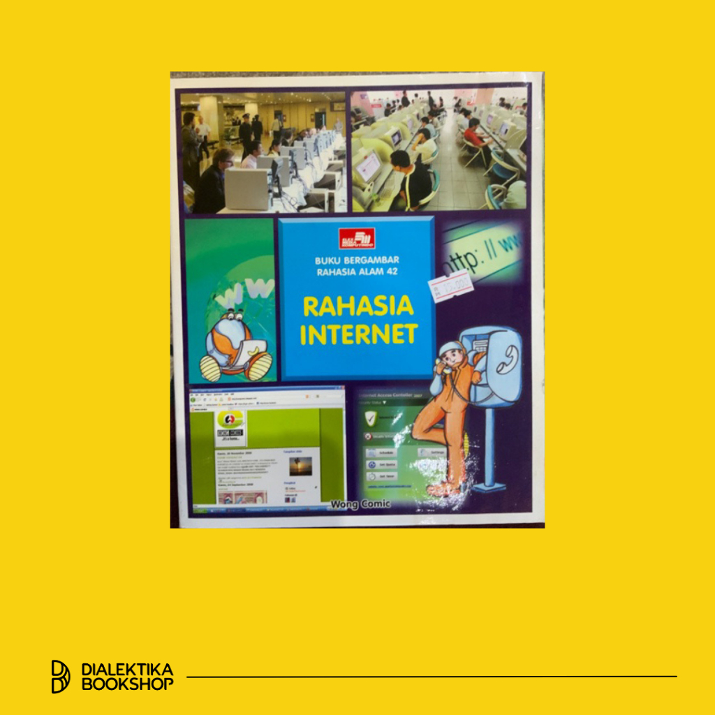Buku Bergambar Rahasia Alam 42 - Rahasia Internet - Dialektika Kids