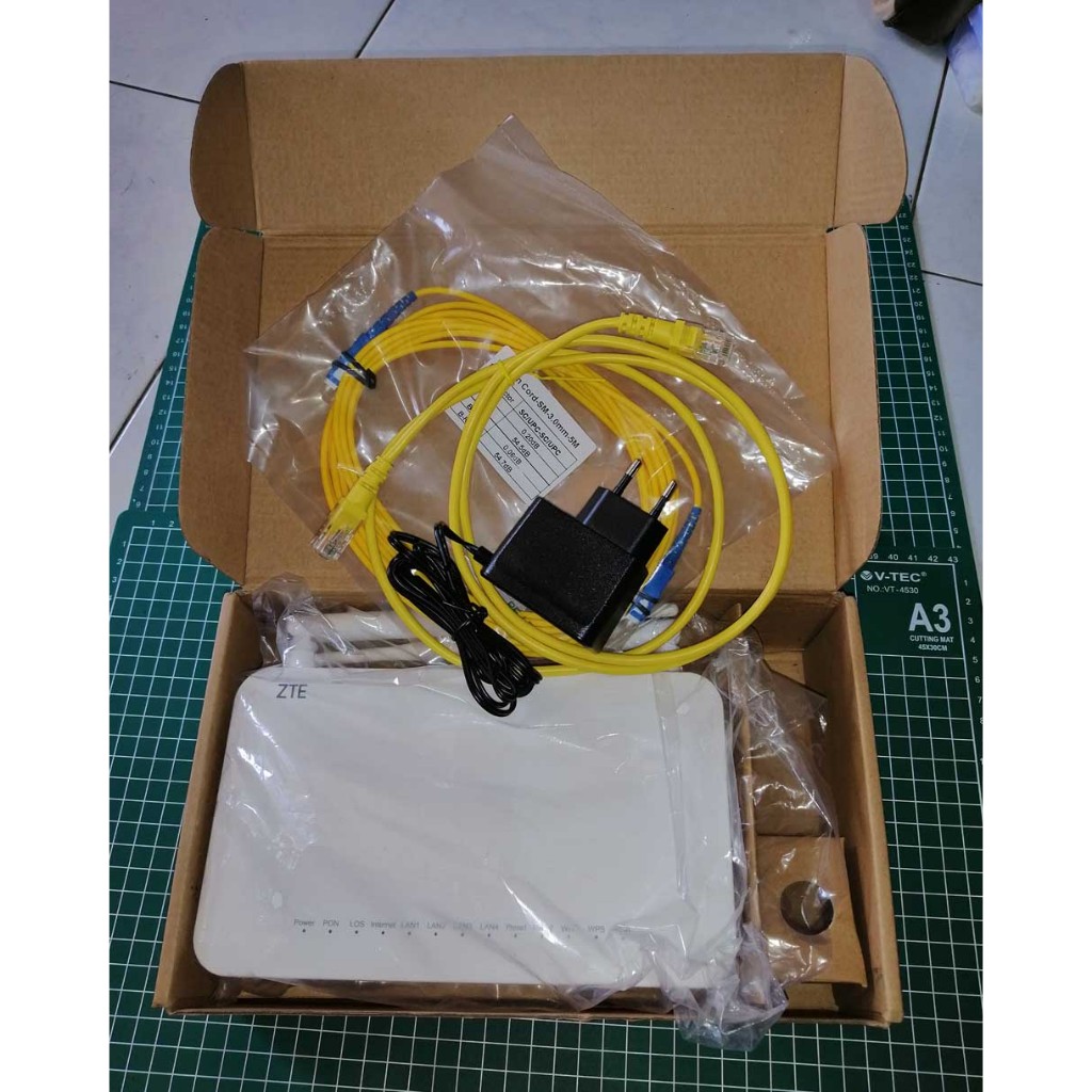 Modem Gpon ONT ZTE609 ZTE 609 V5.3 2019 Baru