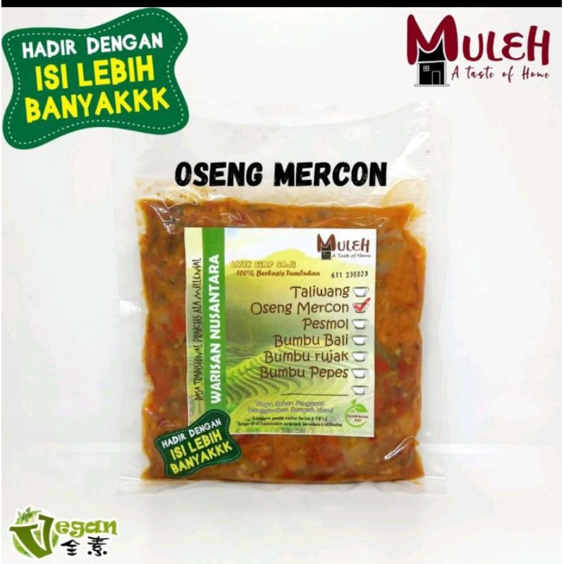 

Oseng-oseng Mercon Vegan